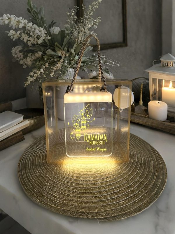 Islamic Lantern LED Light Gift Hamper for Ramadan
