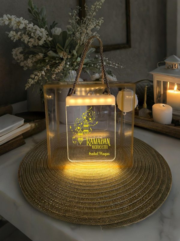 Islamic Lantern LED Light Gift Hamper for Ramadan