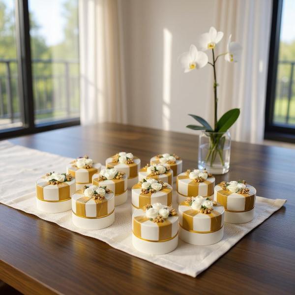 Luxury Floral Wedding Favors