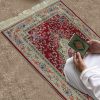 Sundus Madinah Prayer Mat - Red