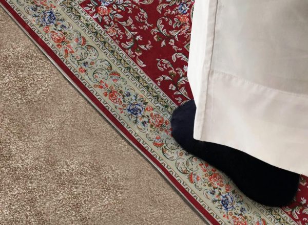 Sundus Madinah Prayer Mat - Red