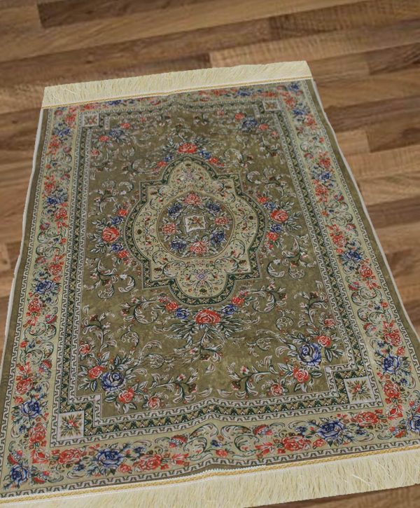 Luxury-Madinah-Prayer-Mat-–-Gold-1 Sundus Luxury Madinah Prayer Mat - Gold