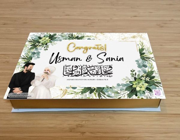 Luxury Wedding Chocolate Box