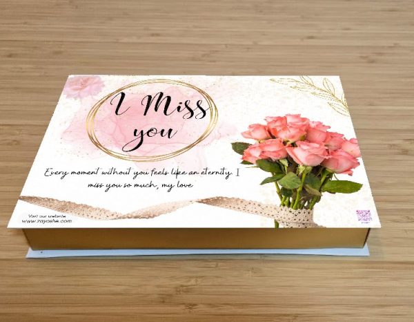 Miss You Chocolate Gift Box