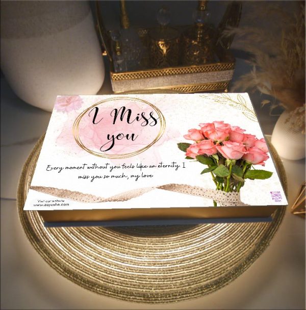 Miss You Chocolate Gift Box
