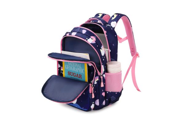 Moon Bear School Bag Set-Pink