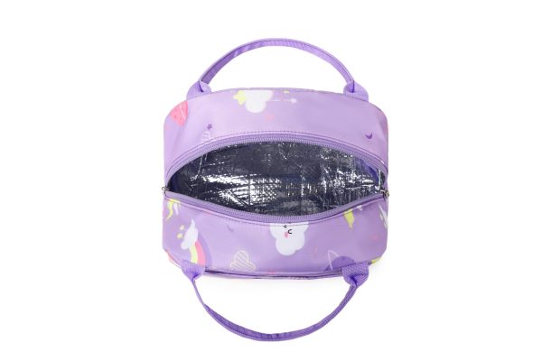 Moon Bear School Bag Set-Purple