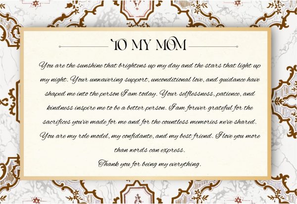 Mother's Day Chocolate Box