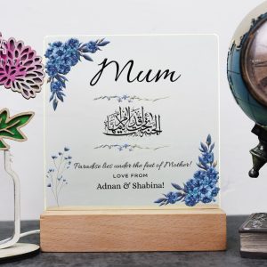 Mothers Day Gift Personalized Acrylic Night Light