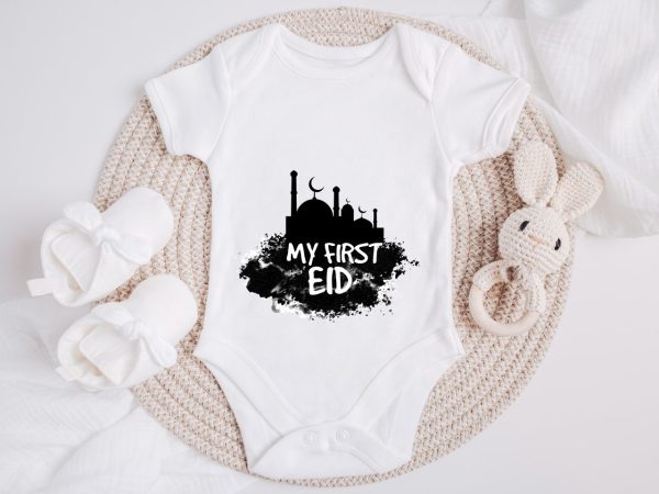 "My First Eid" Baby Romper