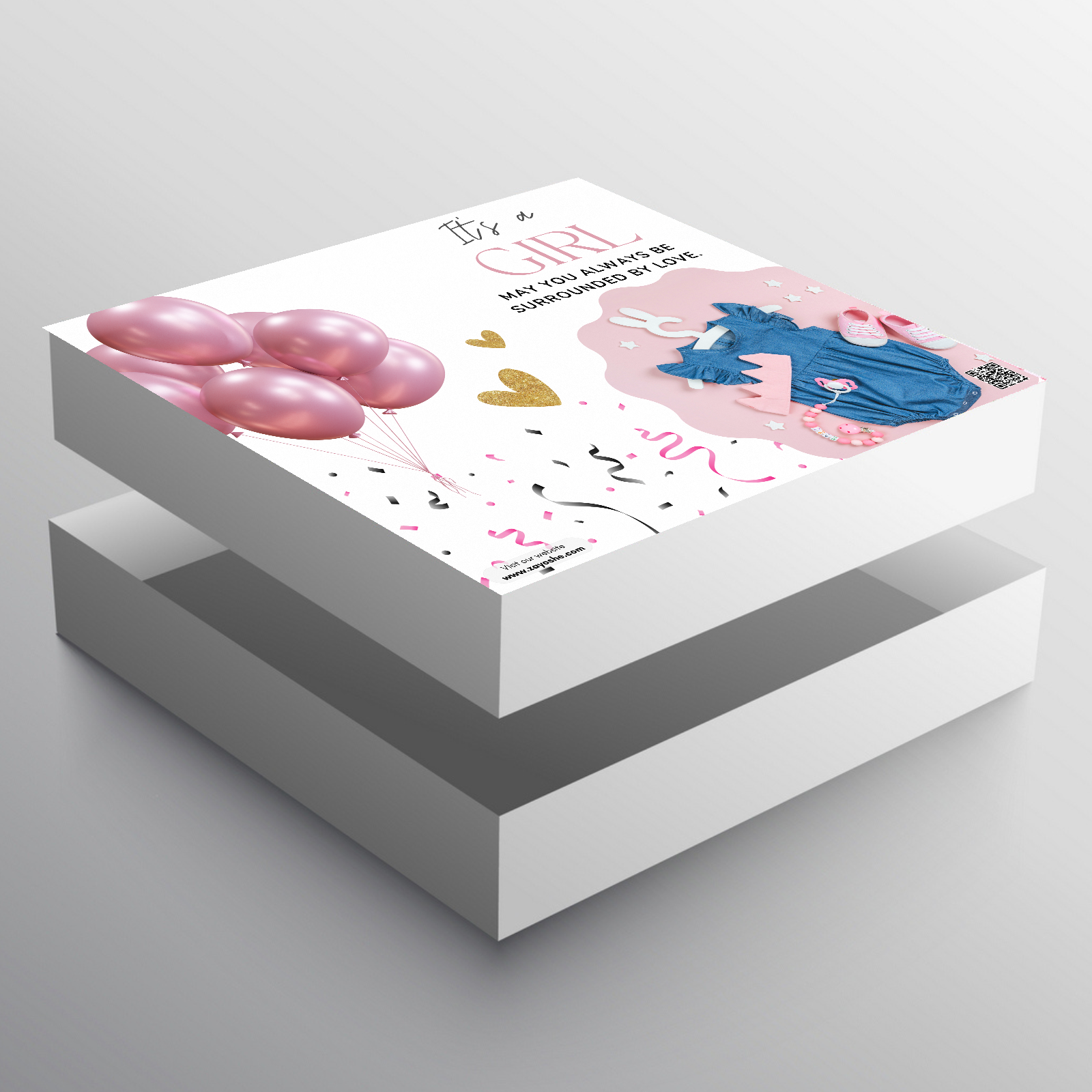 New Baby Girl Gift Box - Gift Sets gift from ZAYOSHE in Maleha Street, Sharjah, UAE - image 2