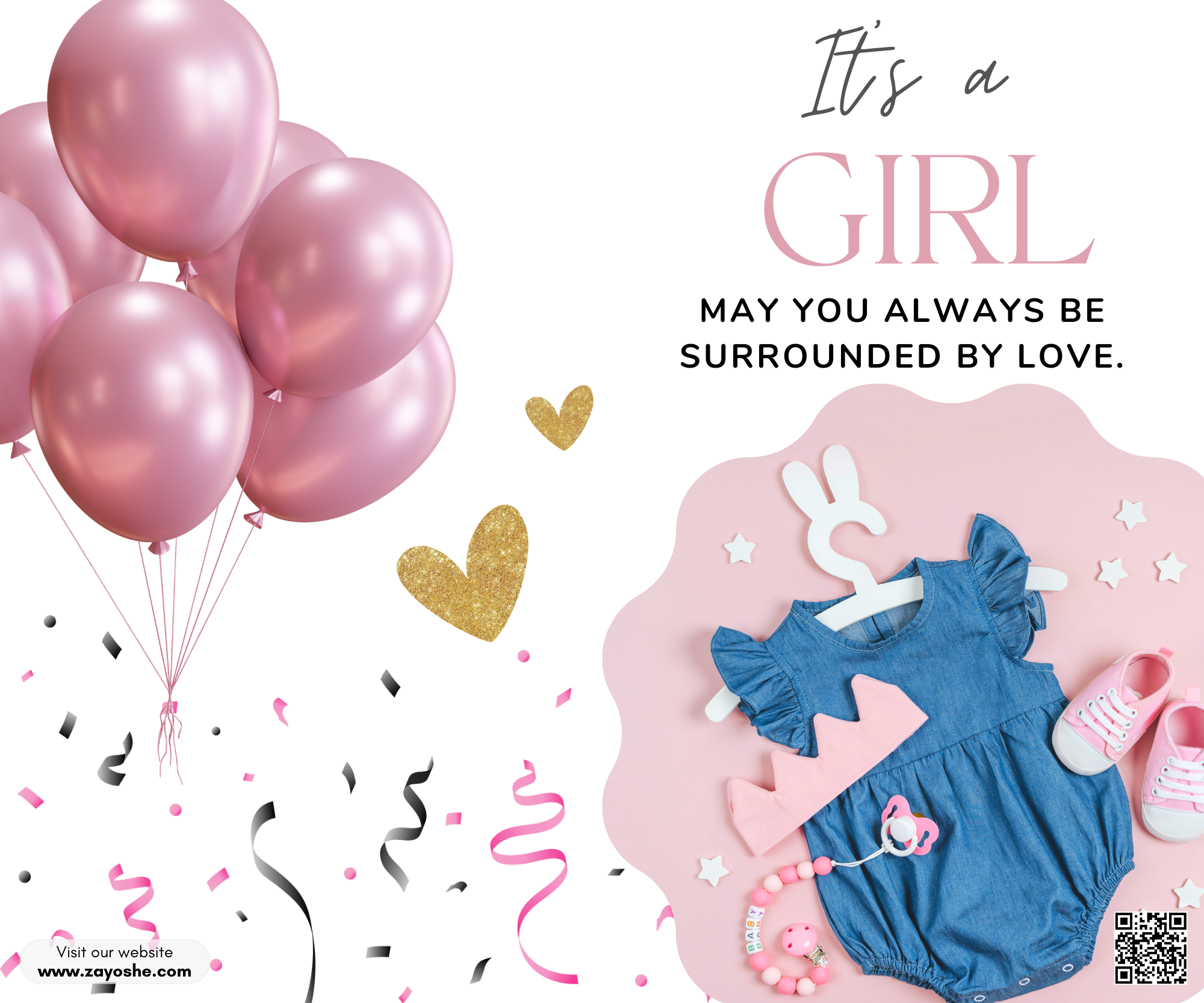 New Baby Girl Gift Box - Gift Sets gift from ZAYOSHE in Maleha Street, Sharjah, UAE - image 3