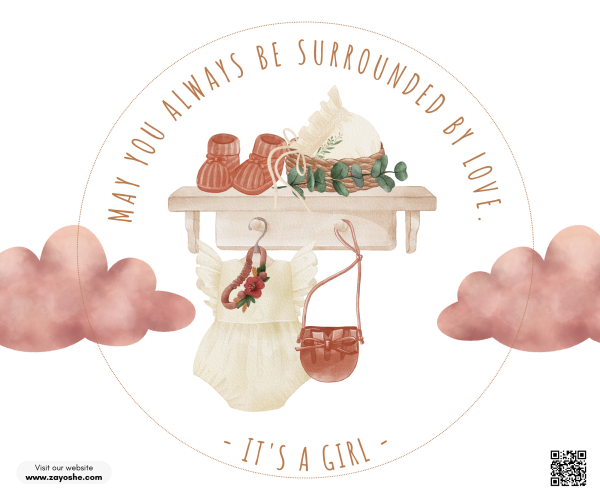 Personalized Newborn Girl Gift Box