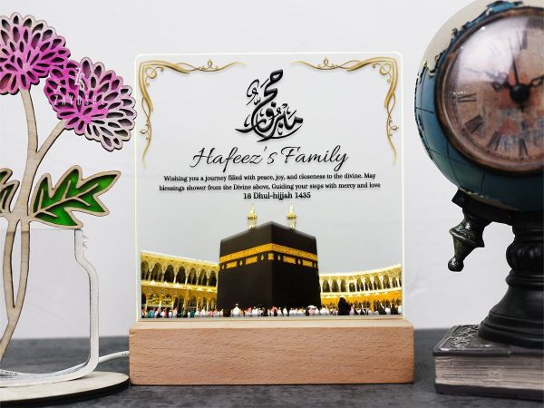 Night-Light-For-Family Personalized Acrylic Night Light Lamp For Family