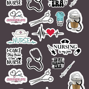 Nurse Aesthetic Sticker