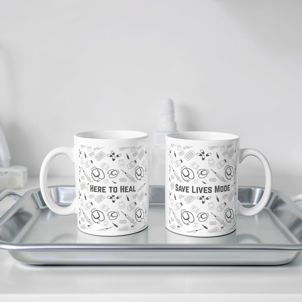 Nurse Duty Mug – Heal & Save in Sharjah