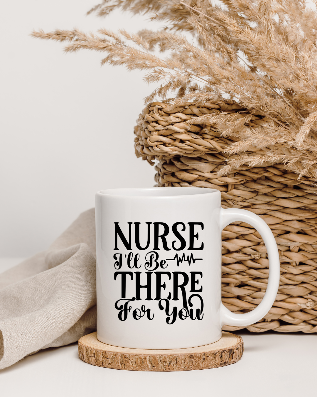 Nurse Quote Mug – There For You Design - Drinkware gift from ZAYOSHE in Maleha Street, Sharjah, UAE - image 2