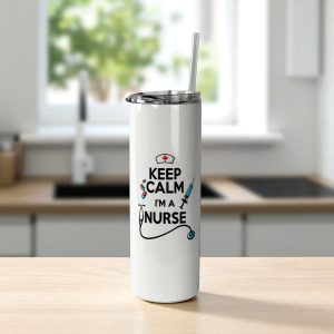 Nurse Stainless Steel Tumbler - Quoted design