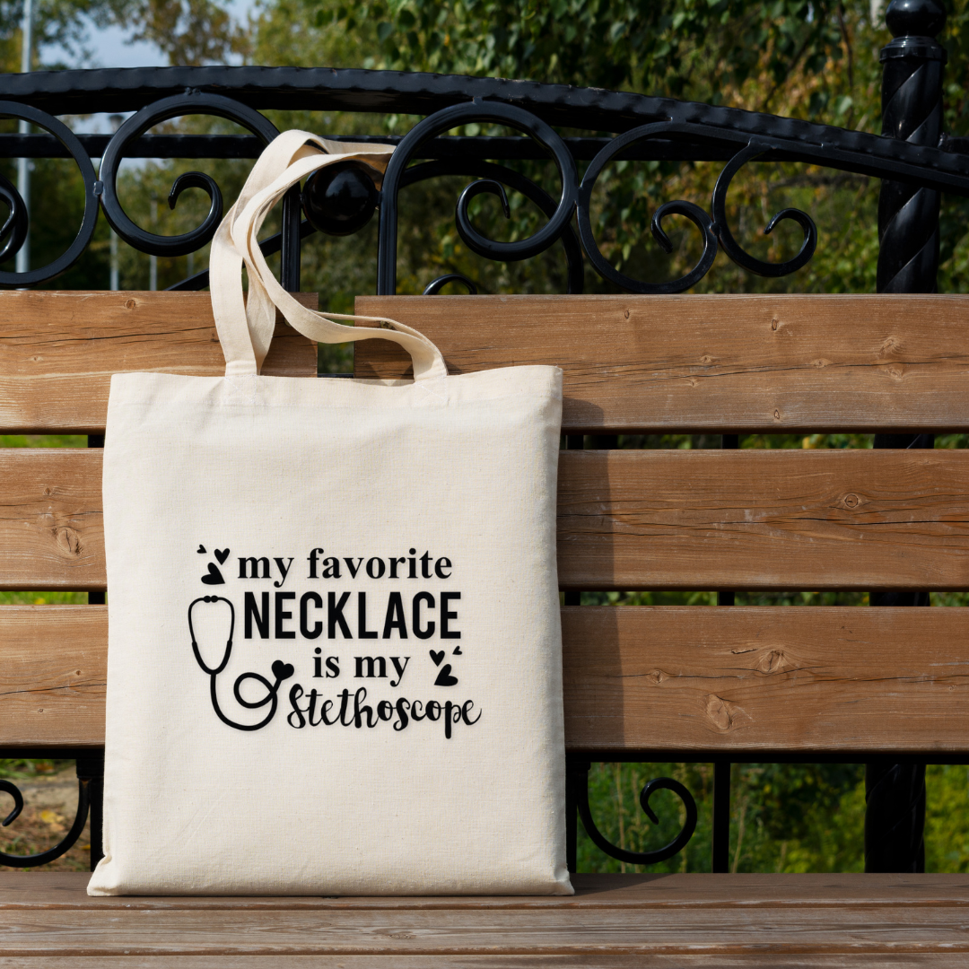 Nurse Tote Bag – Stethoscope Vibes - Gifts gift from ZAYOSHE in Maleha Street, Sharjah, UAE - image 4