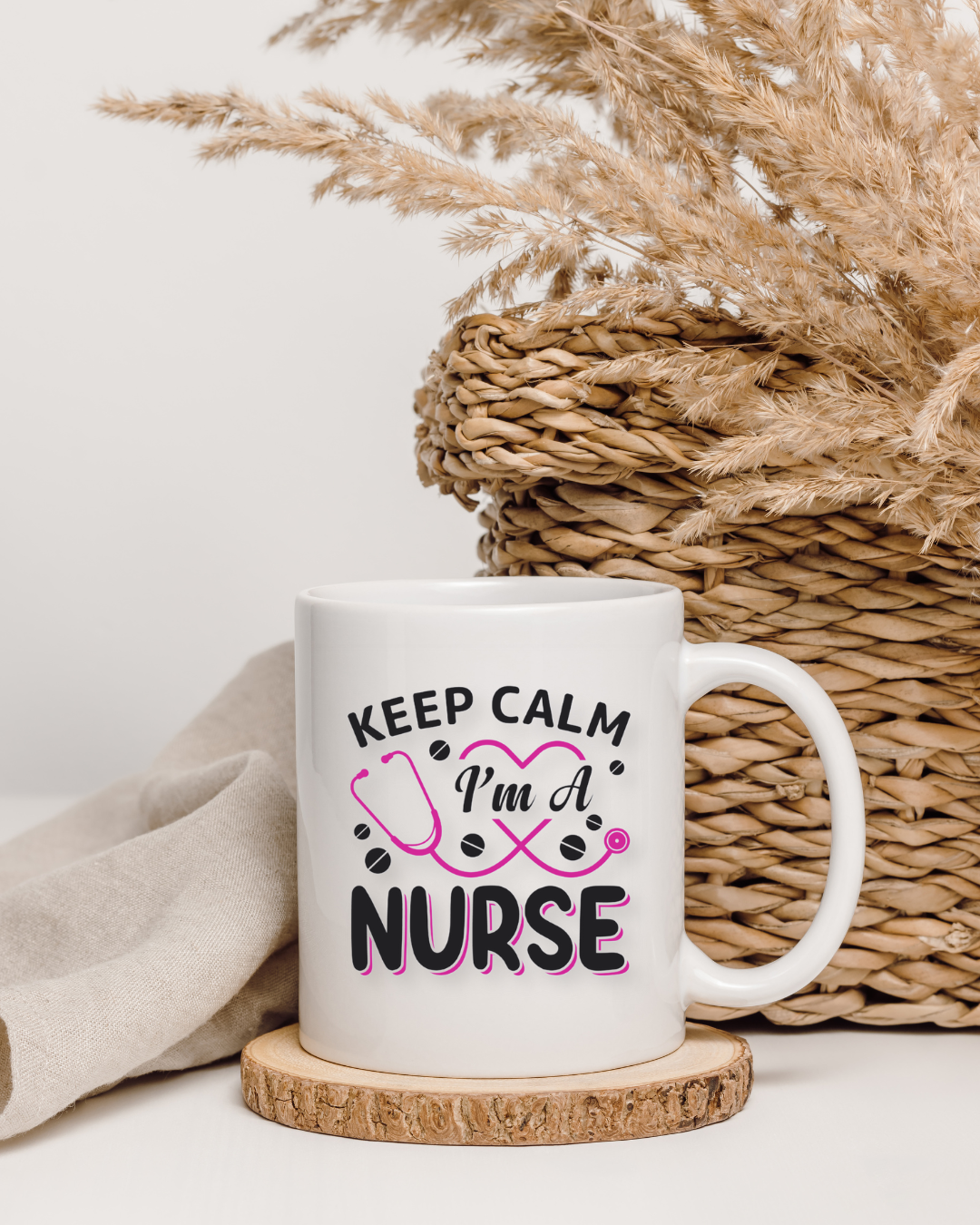 Nurse Vibes Only Mug - Drinkware gift from ZAYOSHE in Maleha Street, Sharjah, UAE - image 2