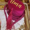 Pearl Tasbeeh With Personalized Case - Pink