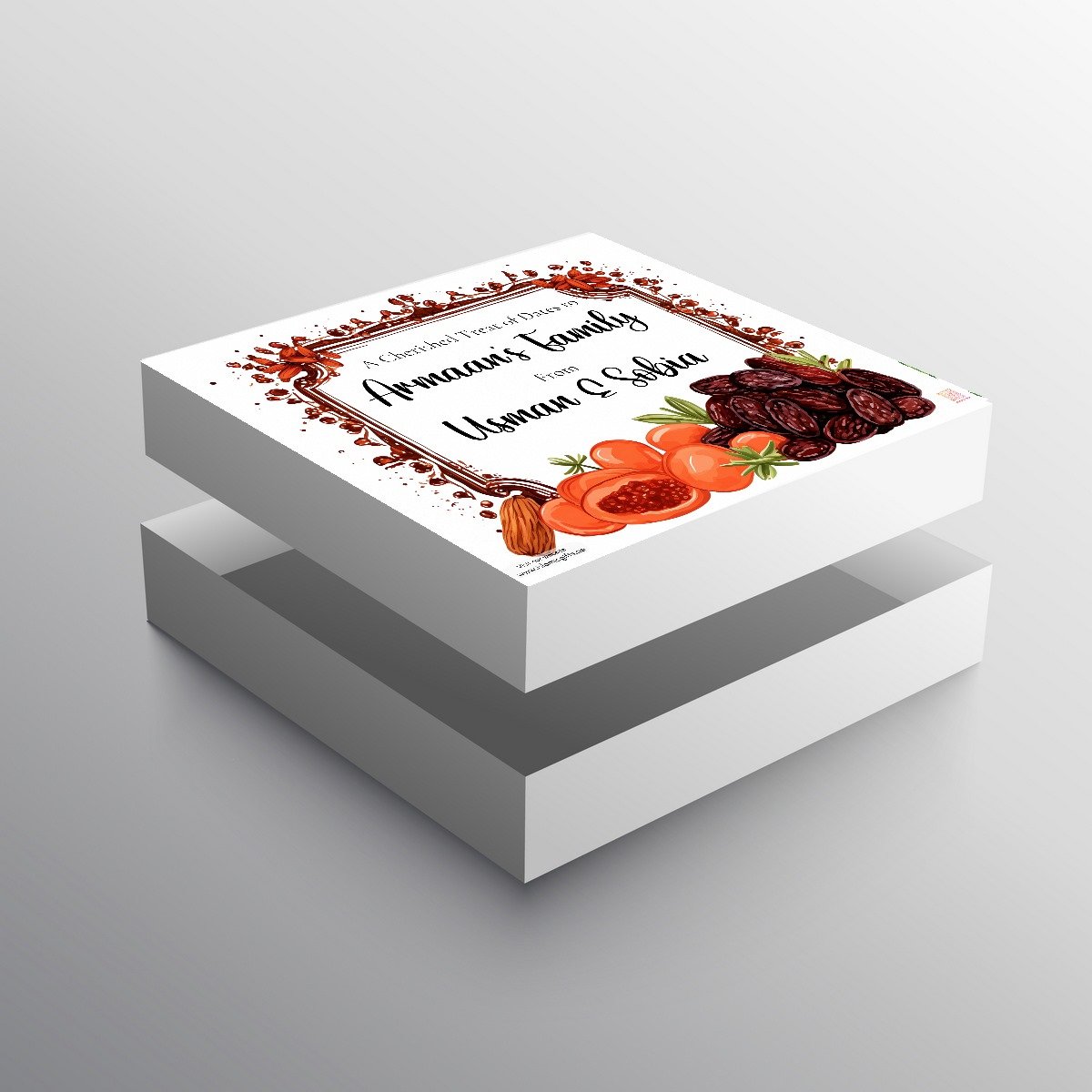 Personalized Ramadan Family Date Gift Box - Gift Sets gift from ZAYOSHE in Maleha Street, Sharjah, UAE - image 2