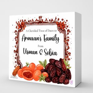 Personalized Ramadan Family Date Gift Box