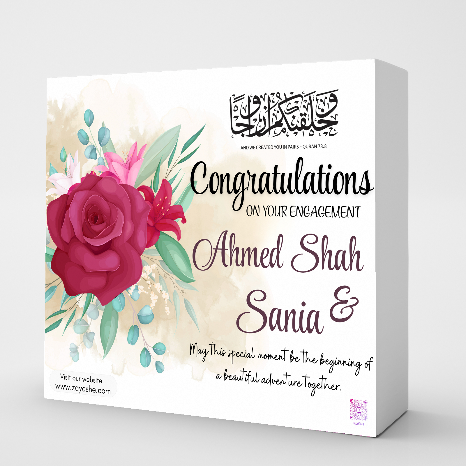 Personalised Gift Box Engagement in Sharjah