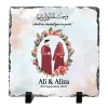 Personalised Wedding Date Rock Slate