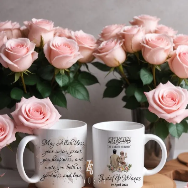 Personalised Wedding Gift Mug
