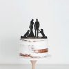 Personalized Bride & Groom Acrylic Cake Topper