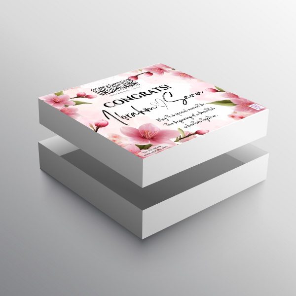 Personalized Engagement Gift Box