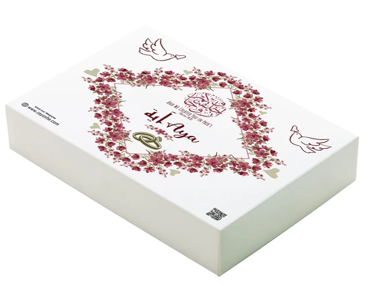 Personalized Engagement Gift Box – Design 2 - Gift Sets gift from ZAYOSHE in Maleha Street, Sharjah, UAE
