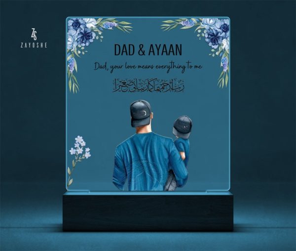 Father's Day Personalized Night Light