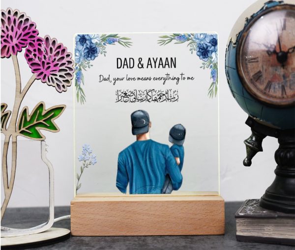 Father's Day Personalized Night Light