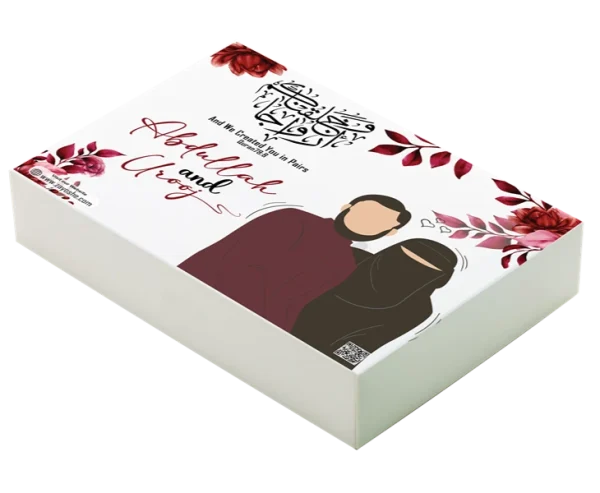 Personalized Gift Box For Couples - Design 1