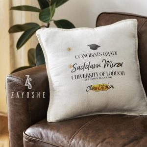 Personalized Graduation Cushion for Him