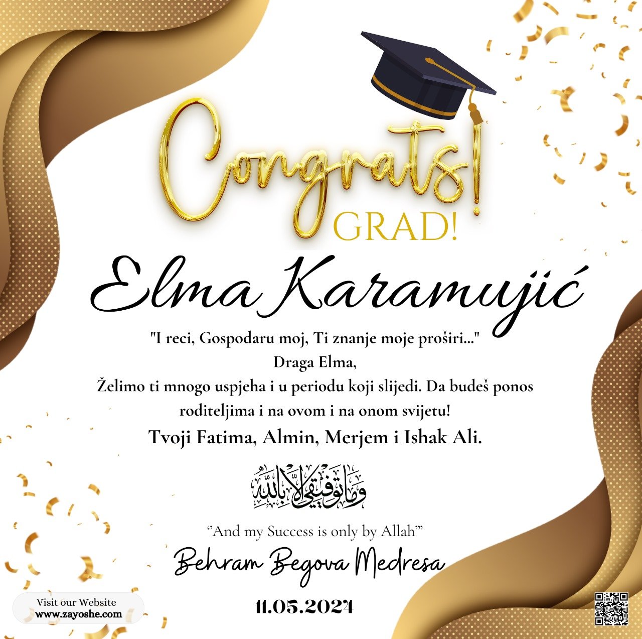 Personalized Graduation Gift Box - Gift Sets gift from ZAYOSHE in Maleha Street, Sharjah, UAE - image 3