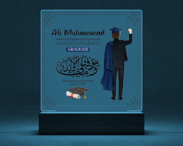 Personalized Graduation LED Lamp Night Light