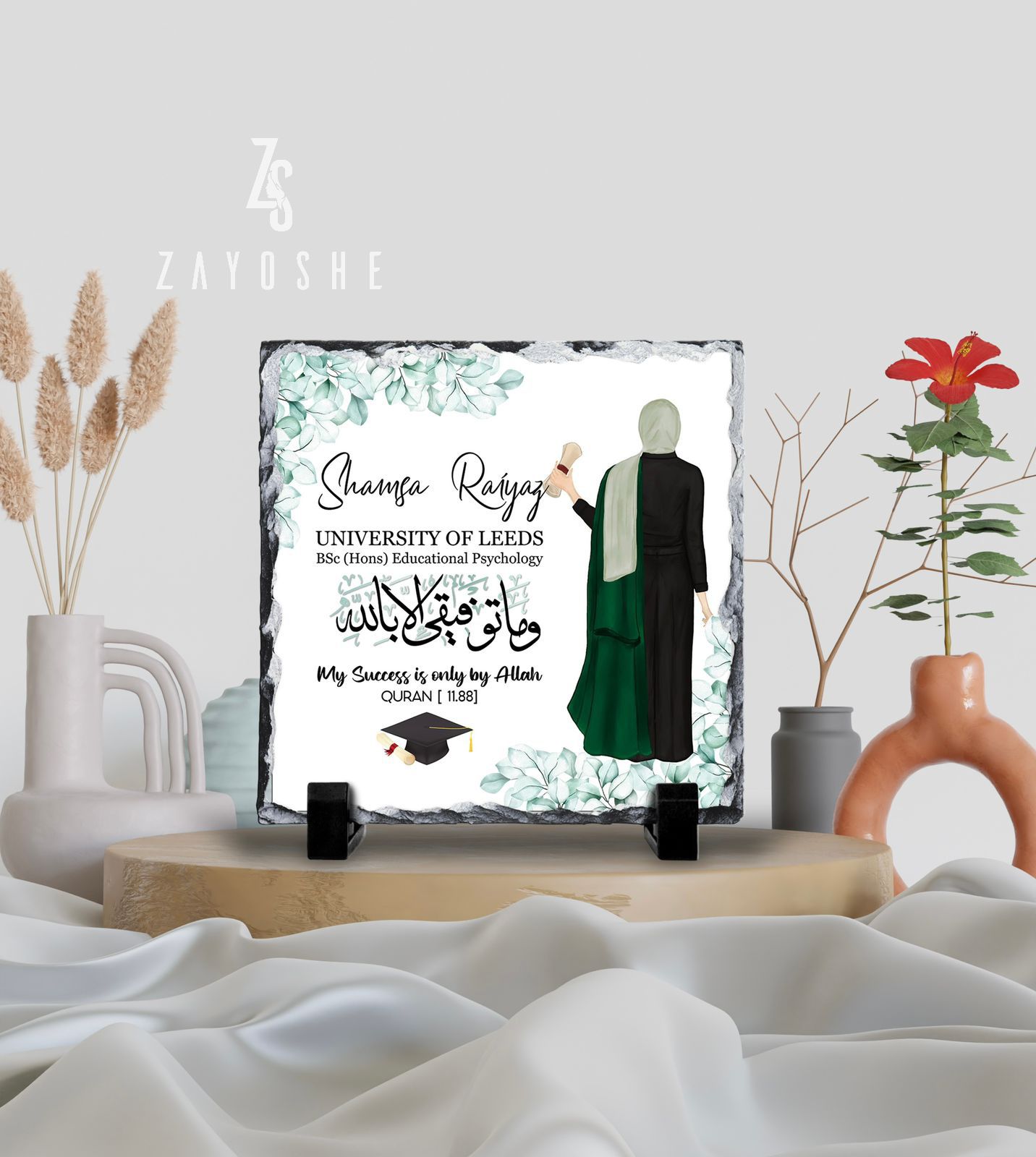 Personalized Graduation Gift Frame For Her - Frames gift from ZAYOSHE in Maleha Street, Sharjah, UAE