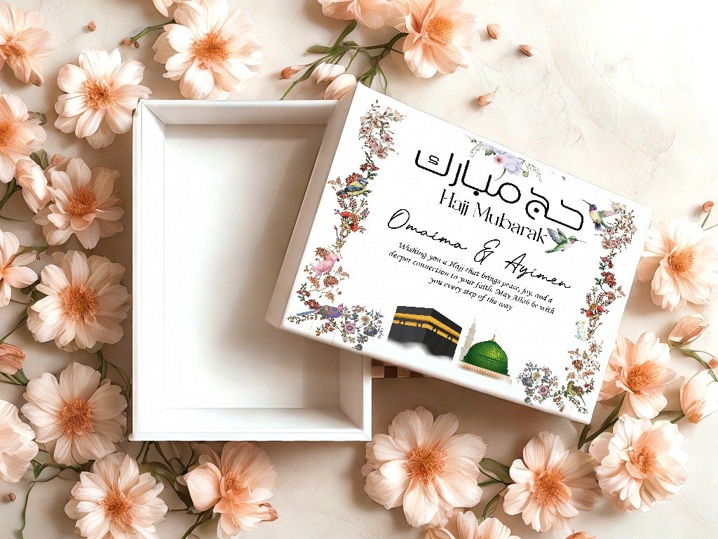 Personalized Hajj Blessings Gift Box - Gift Sets gift from ZAYOSHE in Maleha Street, Sharjah, UAE - image 2