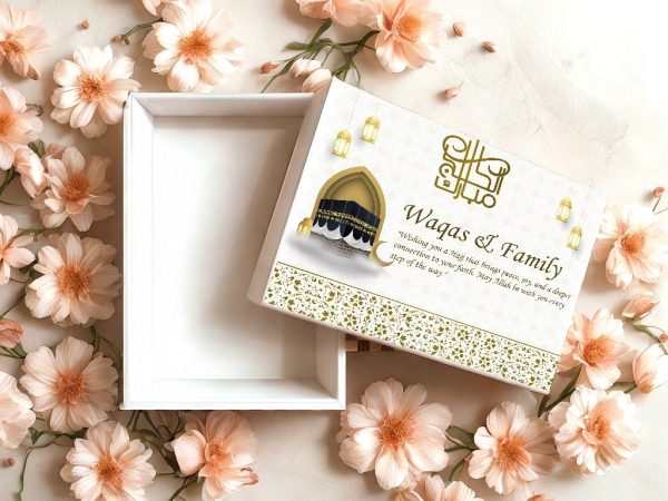 Personalized Hajj Journey Family Gift Box