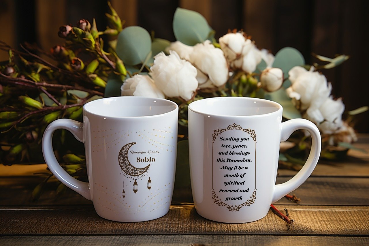 Personalized Islamic Ramadan Mug in Sharjah