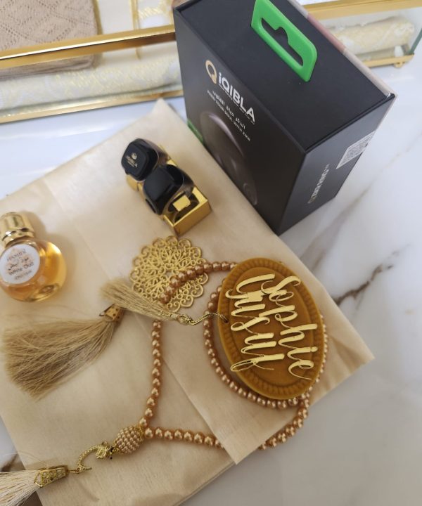 Personalized Islamic Wedding Gift Set - Gold