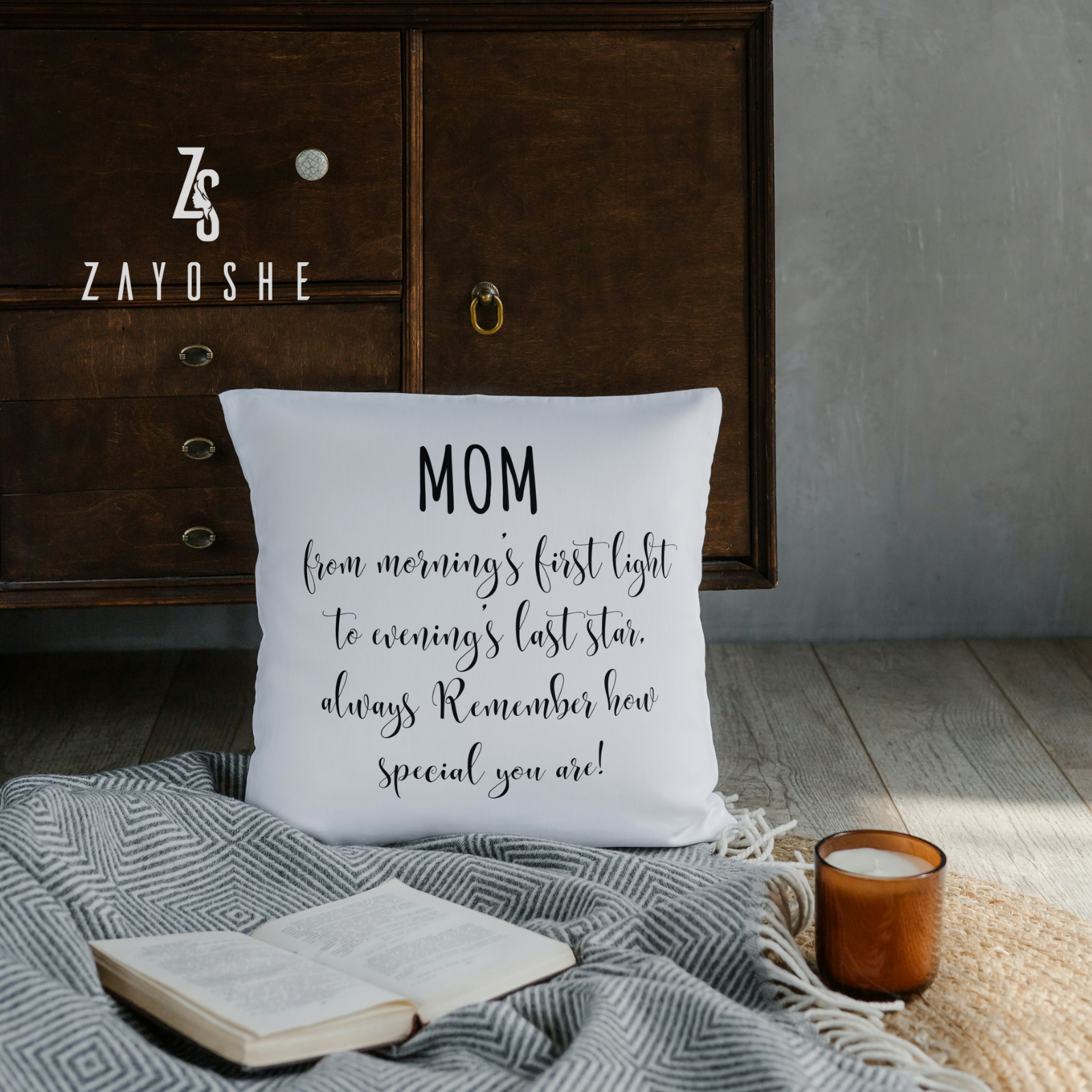 Mother’s Day Cushion with Personalized Name - Gifts gift from ZAYOSHE in Maleha Street, Sharjah, UAE