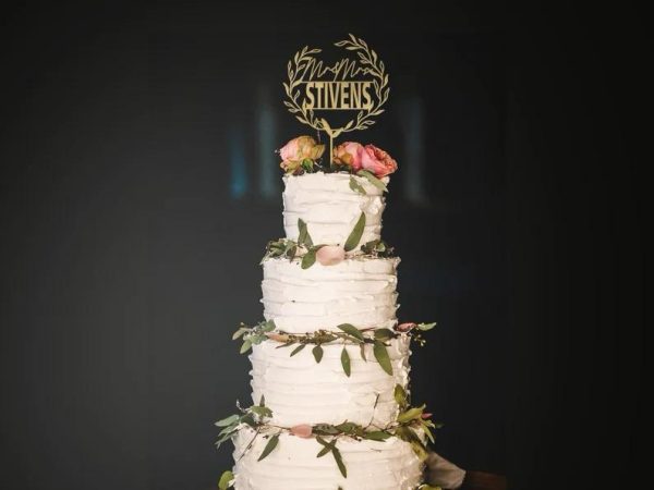 Personalized Mr & Mrs Wedding Cake Topper