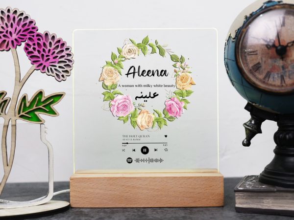 Personalized Name Night Light