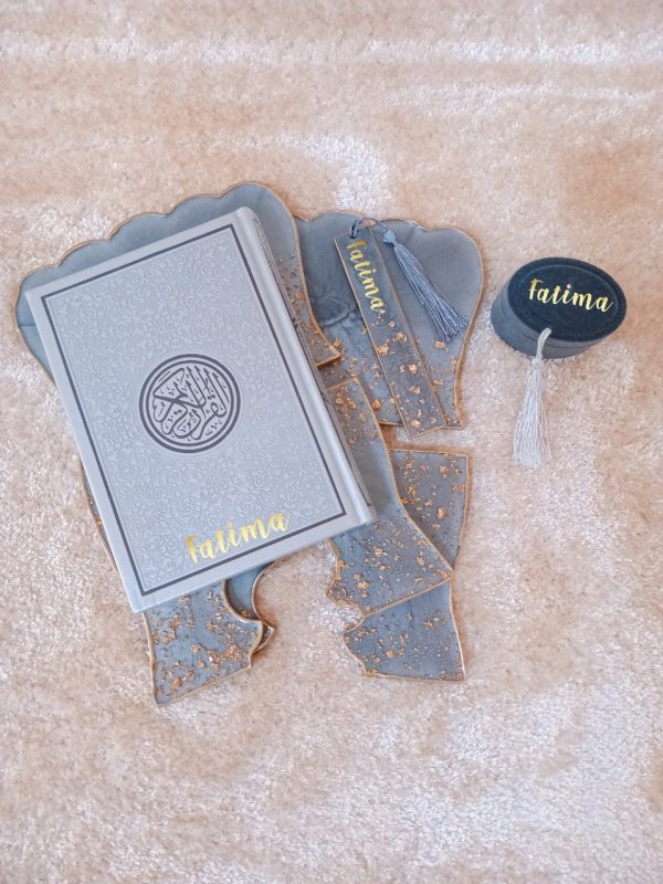 Personalized Resin Quran Stand Premium Bundle