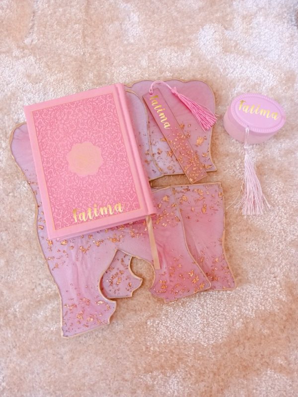 Personalized Resin Quran Stand Premium Bundle