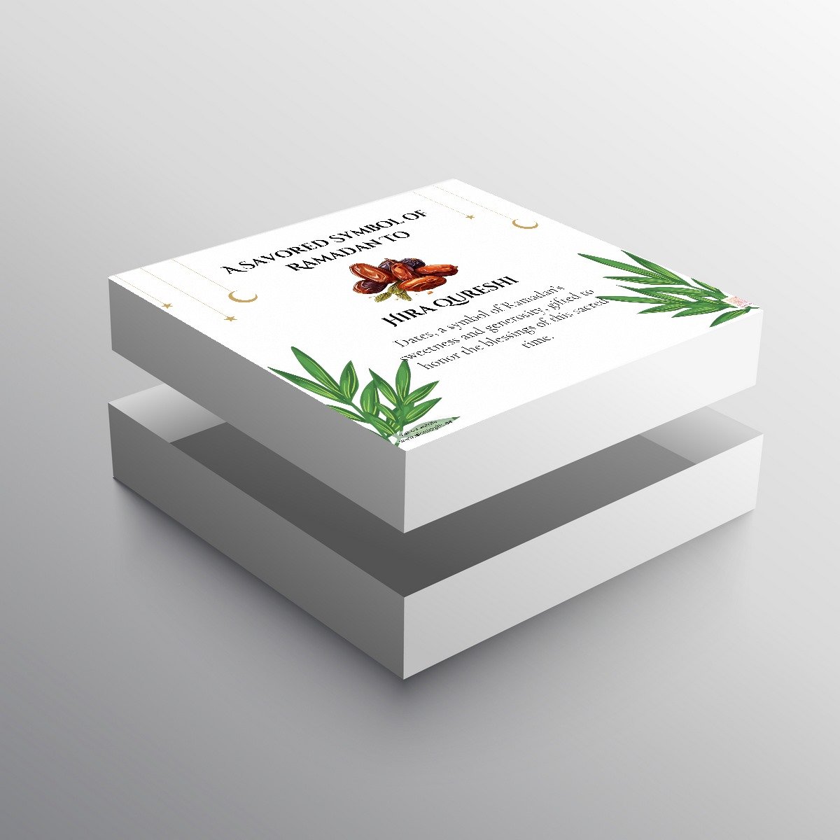 Personalized Ramadan Date Gift box - Gift Sets gift from ZAYOSHE in Maleha Street, Sharjah, UAE - image 2